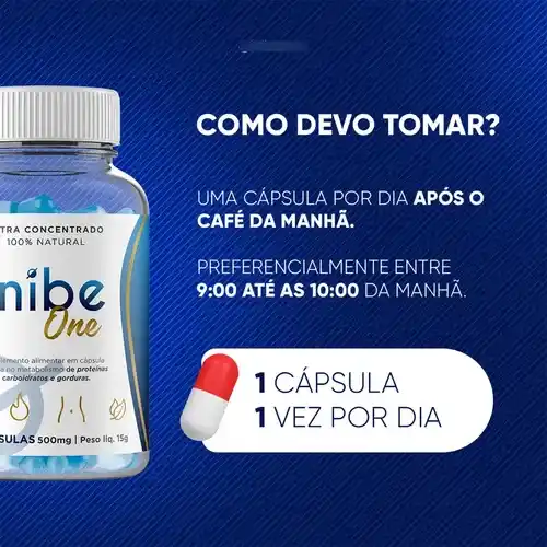 Inibe One - Como Tomar